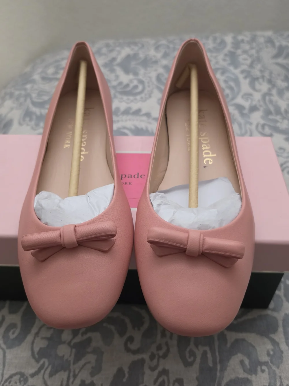 Kate spade KIERSTEN  Pink Bow Ballet Flats